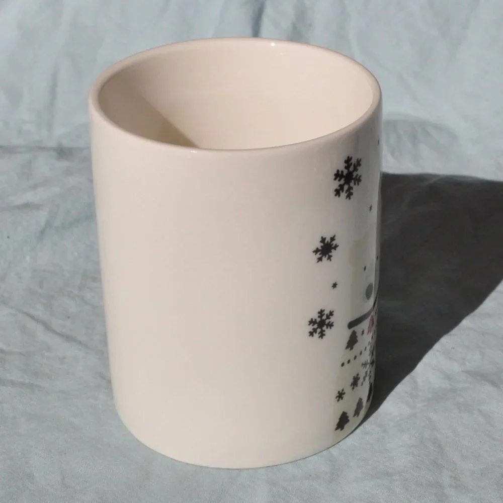*BOGO mugs* 2022 NWT Crate & Barrel polar bear mug 2022 forest friends (547w)